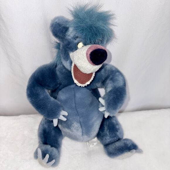 Disney Store Exclusive Jungle Book 2 Baloo Bear Plush Stuffed Animal 12” EUC - Picture 1 of 11